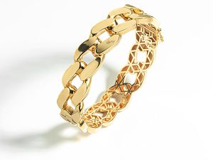 دستبند طلا زنانه کارتیر نیلی