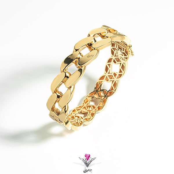 دستبند طلا زنانه کارتیر نیلی