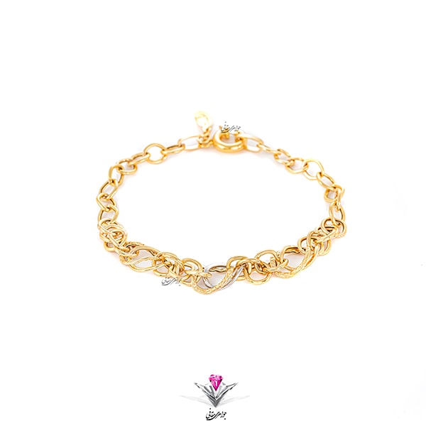 دستبند طلا زنانه شانل