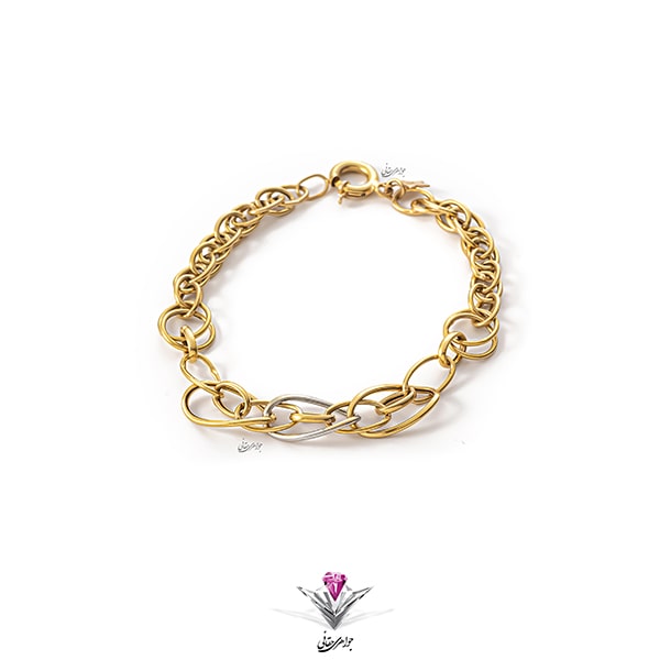 دستبند طلای زنانه فانتزی