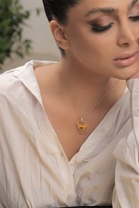 آویز طلا زنانه فانتزی