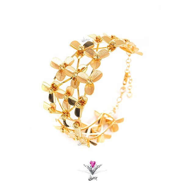 دستبند طلا زنانه ماریا ( طلا ۲۱ عیار )