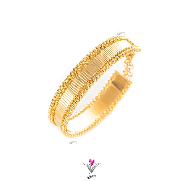 دستبند طلا زنانه روبینا ( طلا ۲۱ عیار )