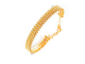 دستبند طلا زنانه میترا ( طلا ۲۱ عیار )