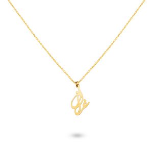 خرید گردنبند اسم غزال طلا