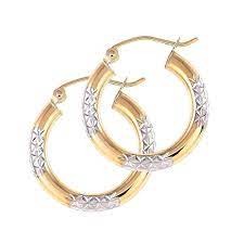 گوشواره طلا زنانه حلقه ای