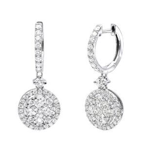 گوشواره طلا زنانه حلقه ای مدل اورانوس