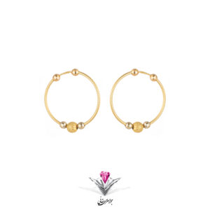 گوشواره طلا زنانه حلقه ای