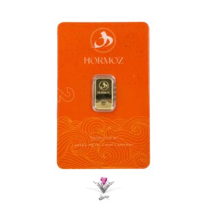 شمش طلا 18 عیار 2 گرمی هرمز/ عیار 750